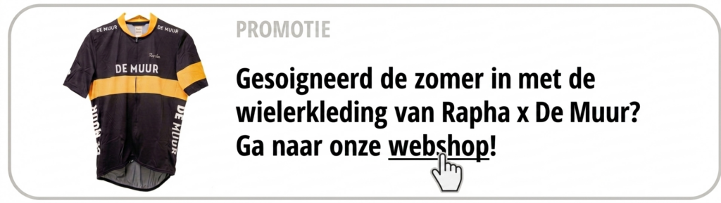 Wielerkleding limited edition Rapha x De Muur