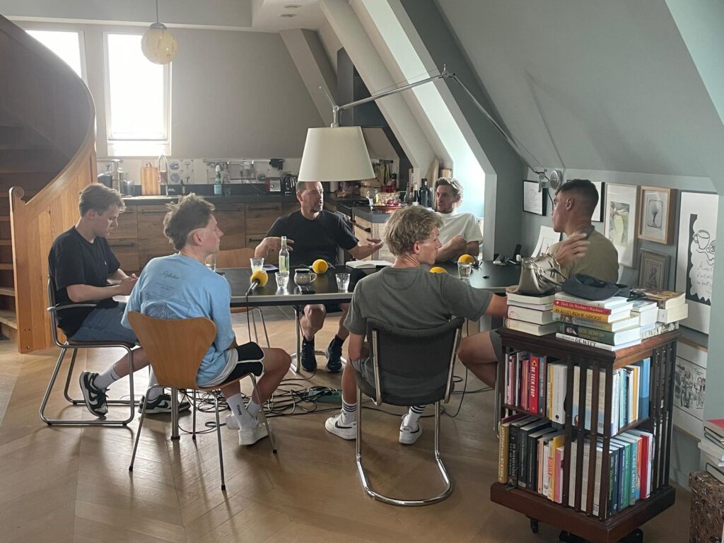 De podcast bij Bert thuis